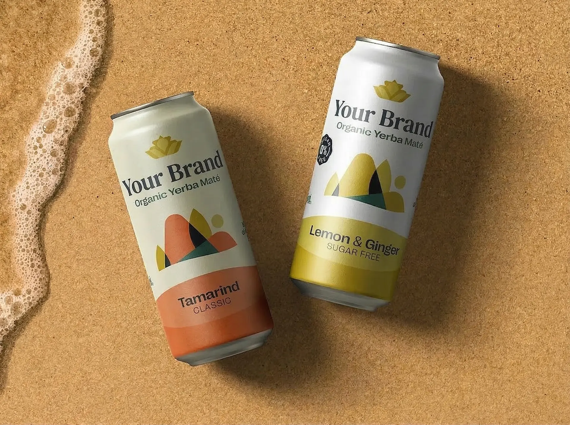 Beverage packaging layout example